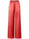 Pinko Pyjama-style Palazzo Trousers In Satin