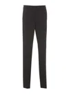 Pinko Straight-leg Slim-fit Trousers In Black
