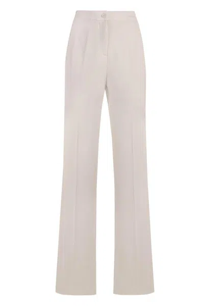Pinko Resta Tailored Trousers In Neutral