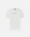 Pinko Jersey T-shirt With Embroidered Logo In White