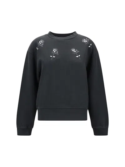 PINKO RHINESTONE SWEATSHIRT