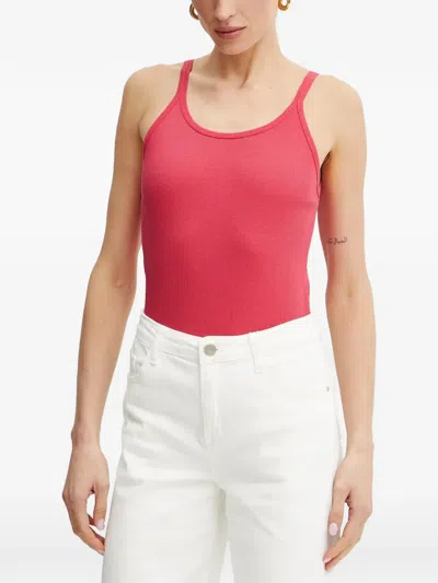 Pinko Geripptes Trägershirt In Pink