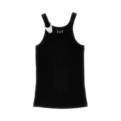 PINKO RIBBED TANK TOP X PATRICK MCDOWELL