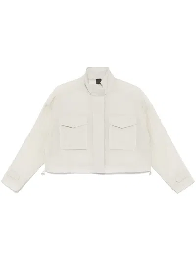 Pinko Ripstop Jacket In Gray