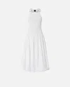 Pinko Robe Boule Mi-longue In White