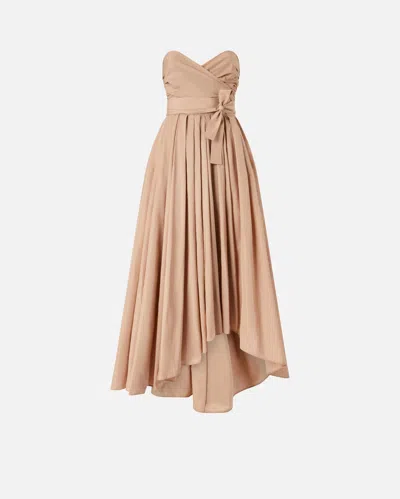 PINKO ROBE DE CÉRÉMONIE EN TAFFETAS À ENCOLURE CAUR