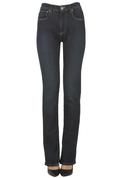 Pinko Robin Straight Leg Jeans In Multi