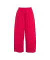 Pinko Lightweight Balloon Pants With Drawstring In Red