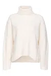 Pinko Roll-neck Sweater In White