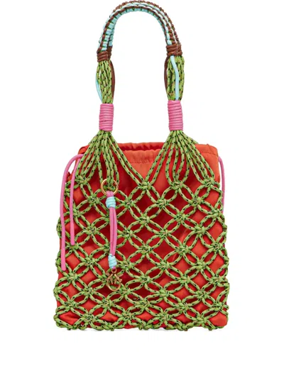 Pinko Rope-detail Bucket Bag