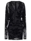 Pinko Roulette Dress In Black