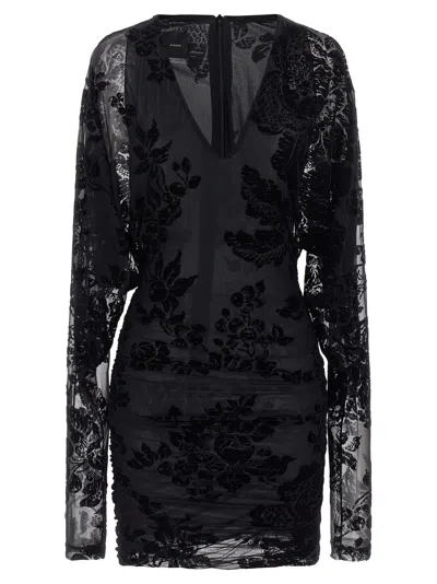 PINKO ROULETTE DRESSES BLACK