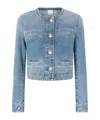 Pinko Denim Jacket In Blue