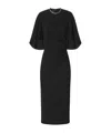Pinko Dress With Bejewelled Details In Black