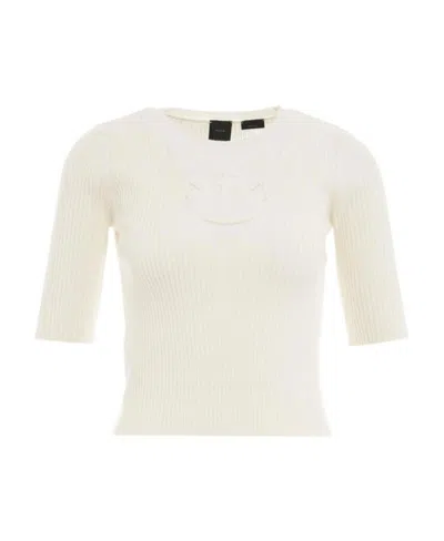 PINKO ROUND NECK KNITTED SWEATER