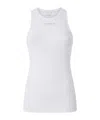 Pinko Round-necked Vest In White