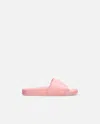 Pinko Rubberized Slippers With Love Birds Logo Band In Multi