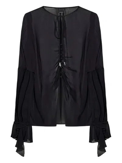 Pinko Ruched-front Blouse