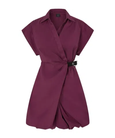 PINKO RUCHED MINI DRESS
