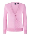Pinko Geraffter Cardigan In Pink
