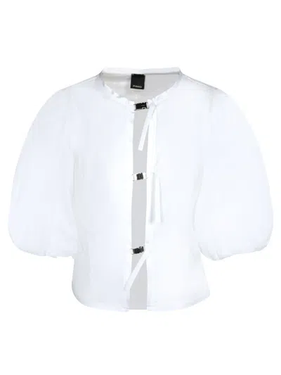 PINKO RUDI POPELINE BLOUSE