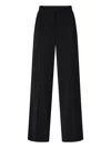 Pinko Trousers Blacks And Greys In Black