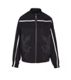 Pinko Bomber En Popeline À Motif Flammes