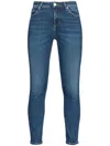Pinko Sabrina Cotton-blend Jeans In Blue