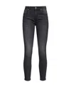 Pinko Sabrina Mid-rise Skinny Jeans In Black