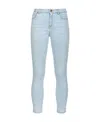 Pinko Sabrina Mid-rise Skinny Jeans In Blue