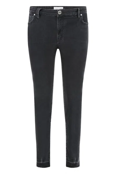 Pinko Sabrina Skinny Jeans Belt Loop Design In Black