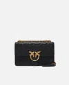 Pinko Crossbody Bag "love One Classic" In Black