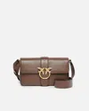 Pinko Shoulder Bag Love Bag Large In Leather In Brown