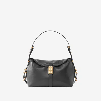 Pinko Saddle Baguette Small Shoulder Bag In Black