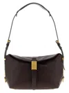 Pinko Saddle Baguette Small Shoulder Bag In Black