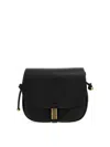 Pinko Large Knot Detail Leather Crossbody Bag