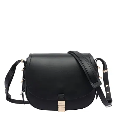Pinko Saddle Crossbody Bag In Black