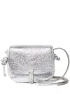 Pinko Saddle Micro Bag In Silber
