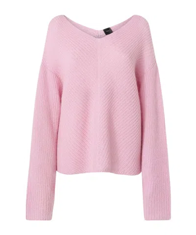 Pinko Saint Croix Sweater In Pink