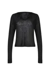 Pinko "salomone" Sweater In Black