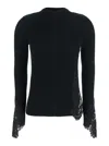 Pinko Samoa Sweater In Black