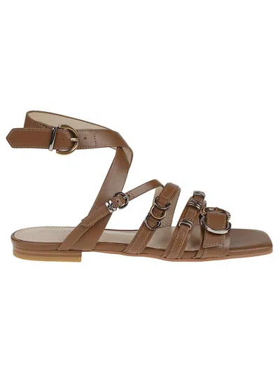Pinko Sandals In Brown