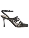 Pinko Square Toe High Heel Sandals