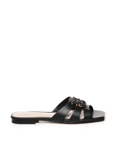 Pinko Sandals In Black
