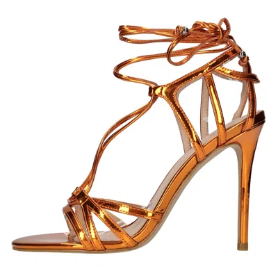 Pinko Sandals In Orange