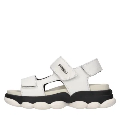 Pinko Sandals In White