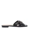 Pinko Flat Shoes Blacks And Greys In Black