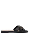 Pinko Flat Shoes Blacks And Greys In Black