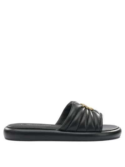 Pinko Sandals In Black