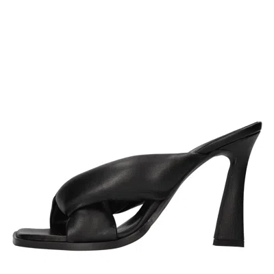 Pinko Sandals In Black